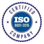 our company is iso 9001-2015 certified company